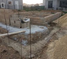 Elevation du vide sanitaire