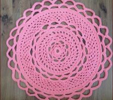 Tapis au crochet