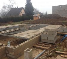 Montage du vide sanitaire