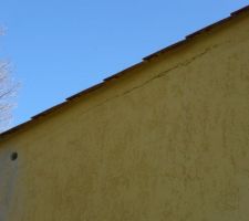 7 fissures jusqu'a 6 metres de long sur toute la maison