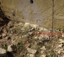 7 fissures jusqu'a 6 metres de long sur toute la maison