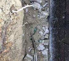 Déchets des maçons