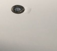 Dégâts des eaux le 13/03/2017.