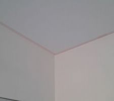 Peinture plafond/mur + bande de masquage