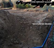 Servitude d&eacute;cal&eacute;e