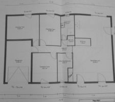 Plan de la maison.