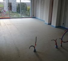 Chape Anhydrite coulé