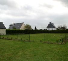 Le terrain qui fait 1180m2
