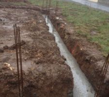 Debut des fondations