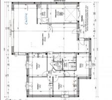 Plan définitif de la maison