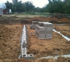 Montage du vide sanitaire