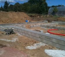 Montage du vide sanitaire