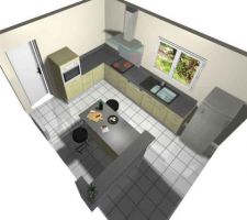 Premier essai avec KitchenDraw