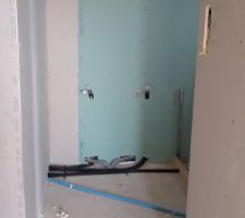 Cloisons RDC (SDB parentale)