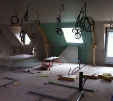 Isolation de l'etage