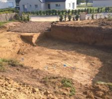 Fin du terrassement et du chemin d?accès