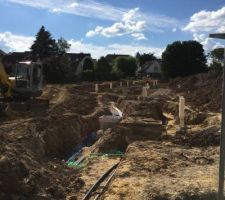 Travaux pour cr&eacute;ation du lotissement