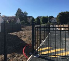 Travaux pour cr&eacute;ation du lotissement