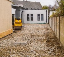 Empierrement allée