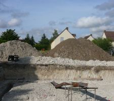 Le d&eacute;but des fondations.