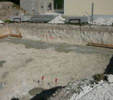 Fondations coul&eacute;es.