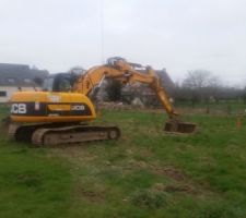 Pr&ecirc;t pour le terassement