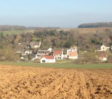 Notre terrain vu d'en haut