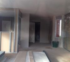 Montage des cloisons