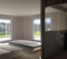 Montage des cloisons