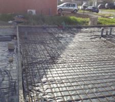 4 jours après le début des travaux ...