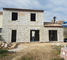 Charpente terminée le 19.03.17 !