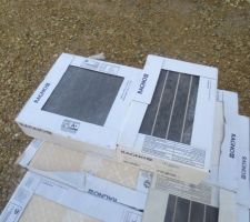 Carrelage salle de bain sol + mur