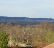 Vue de ma chambre avec vue ! =)
