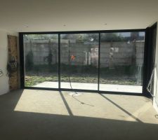 Coulage de la dalle de réagréage