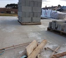 Dalle du 1 &eacute;re &eacute;tage fini