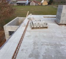 Dalle du 1 &eacute;re &eacute;tage fini