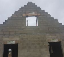 Elevation des pignons