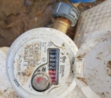 Relev&eacute; du compteur d'eau du 26/03/17