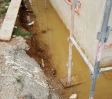 Eau autour de la maison