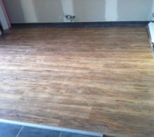 14 septembre : d&eacute;tail du parquet