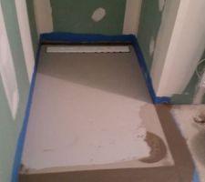 &Eacute;tanch&eacute;it&eacute; douche + bac pr&ecirc;t &agrave; carreler