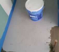 Étanchéité douche + bac prêt à carreler