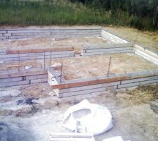 Vide sanitaire. Vue d'en haut.