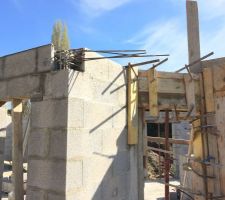 Ferraillage entr&eacute;e