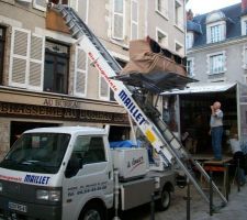 Le d&eacute;m&eacute;nagement.