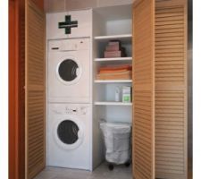 Portes pour placard buanderie