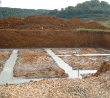 Coulage des fondations