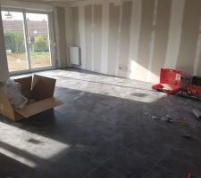 Carrelage séjour