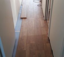 Pose parquet - Chambre parentale