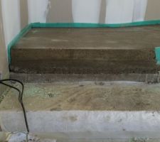 Réservation pour la finition de l'escalier